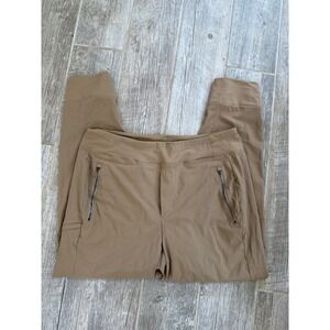 Athleta Trekkie North Jogger Women 14 Brown Gorpcore Ripstop Hiking Pants